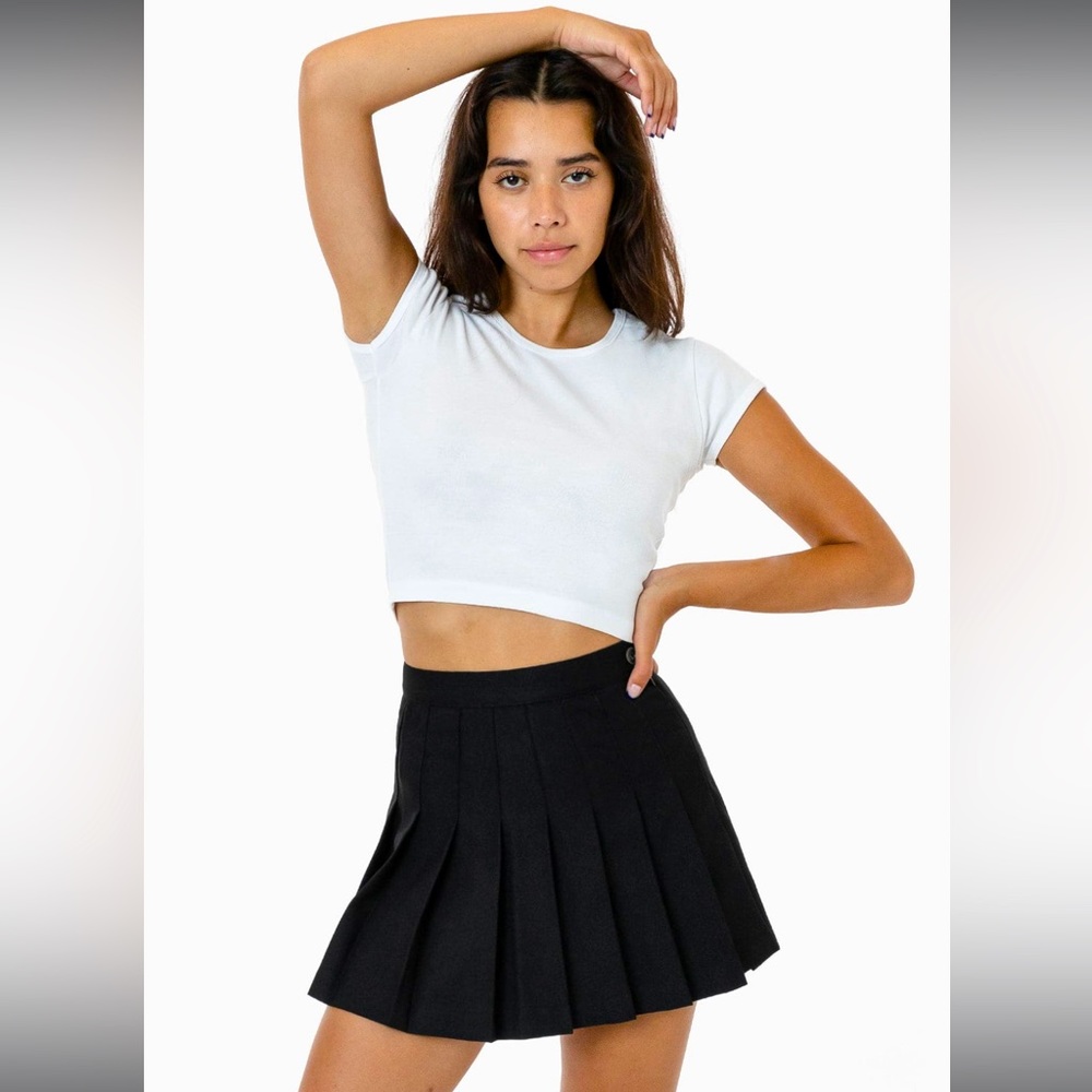 American Apparel Black Mini Skirt